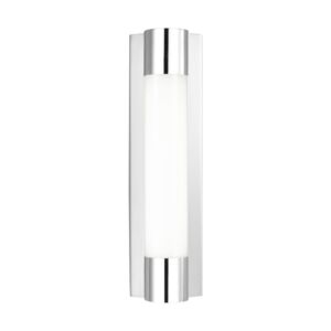 Loring 1-Light LED Bathroom Vanity Light in Chrome