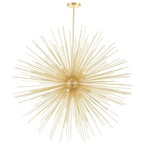 Savannah 14 Light Chandelier in Gold Leaf by CWI Lighting