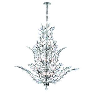 CWI Lighting Ivy 18 Light Chandelier with Chrome finish