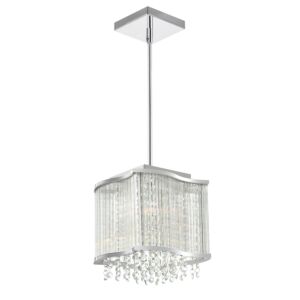 Elsa Three Light Mini Pendant in Chrome by CWI Lighting