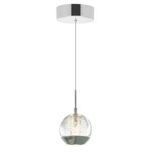 CWI Lighting Perrier 1 Light Down Mini Pendant with Chrome finish