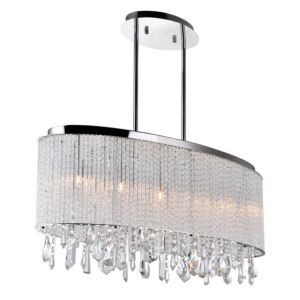 Benson 5-Light Chandelier in Chrome