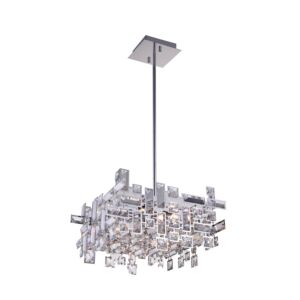 CWI Lighting Arley 8 Light Chandelier with Chrome finish