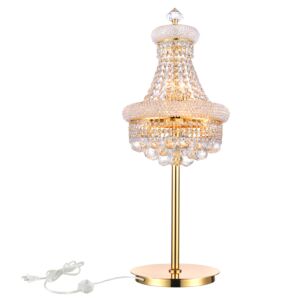 CWI Lighting Empire 6 Light Table Lamp with Gold finish