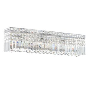 Colosseum Six Light Vanity in Chrome by CWI Lighting