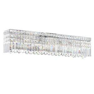 CWI Lighting Colosseum 7 Light Vanity Light with Chrome finish