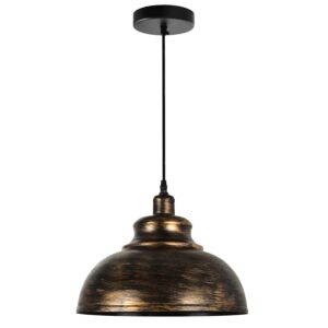 CWI Vogel 1 Light Down Pendant With Antique Copper Finish