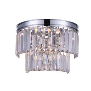 CWI Lighting Weiss 4 Light Wall Sconce with Chrome finish