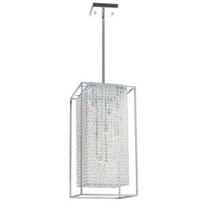 CWI Lighting Cube 11 Light Chandelier with Chrome finish