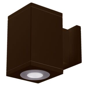 Cube Arch 2-Light LED Wall Sconce in Bronze