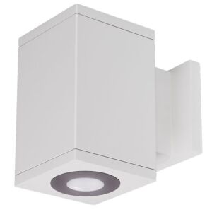 Cube Arch 2-Light LED Wall Sconce in White