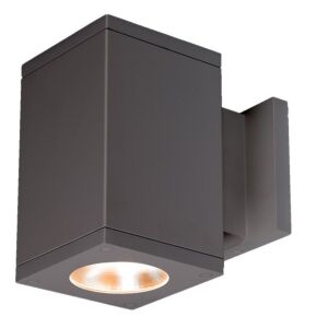 Cube Arch 2-Light LED Wall Sconce in Graphite