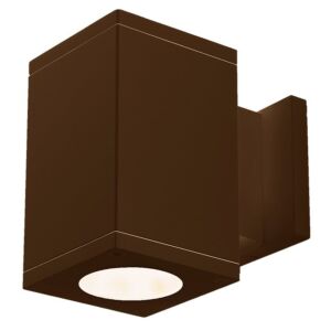 Cube Arch 2-Light LED Wall Sconce in Bronze