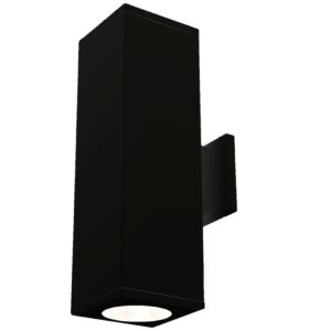 Cube Arch 1-Light LED Wall Sconce in Black