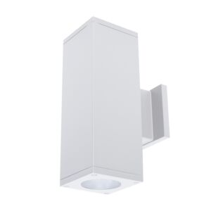 Cube Arch 1-Light LED Wall Sconce in White