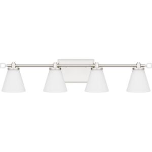 Daniels LED Bathroom Vanity Light in Polished Nickel