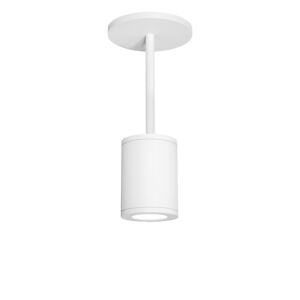 Tube Arch 1-Light LED Pendant in White