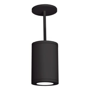 Tube Arch 1-Light LED Pendant in Black