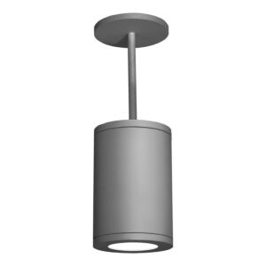 Tube Arch 1-Light LED Pendant in Graphite