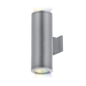 Tube Arch 2-Light LED Wall Light in Graphite