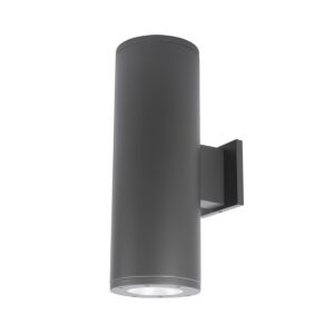 Tube Arch 1-Light LED Wall Sconce in Graphite