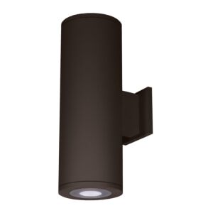 Tube Arch 1-Light LED Wall Sconce in Bronze