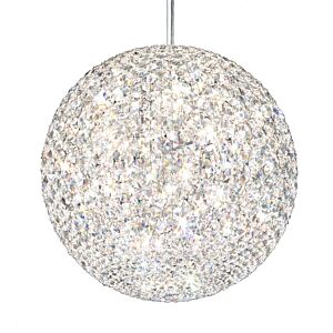 Da Vinci 18 Light Pendant in Stainless Steel by Schonbek