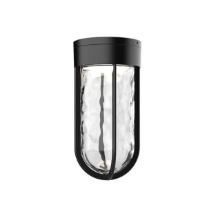 Davy LED Flush Mount in Black