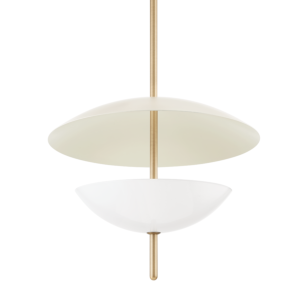 Dion Three Light Pendant in Patina Brass by Troy Lighting