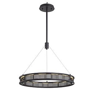 Fuze LED Pendant in Soft Off Black by Troy Lighting