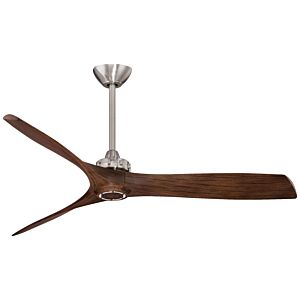 Aviation 60"Ceiling Fan in Brushed Nickel W Medium Maple by Minka Aire