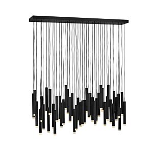 Fredrick Ramond Harmony Linear Chandelier In Black*