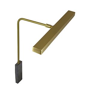 Horizon LED Picture Light in Satin Brass by House of Troy