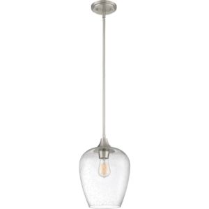 Towne 1-Light Mini Pendant in Brushed Nickel