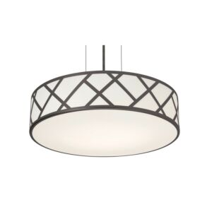 Haven 3-Light Pendant in Black