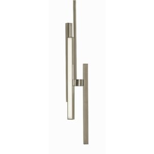 Indra LED Pendant in Satin Nickel