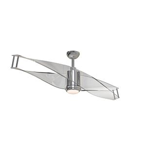 Craftmade 56" Illusion Ceiling Fan in Polished Nickel