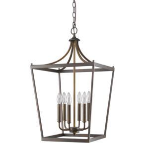 Kennedy 6-Light Oil-Rubbed Bronze Foyer Pendant 