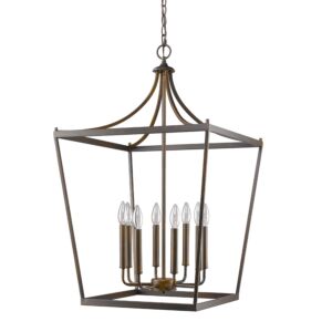 Kennedy 8-Light Oil-Rubbed Bronze Foyer Pendant 