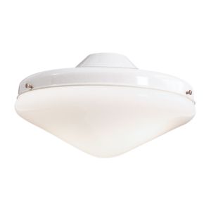 2-Light Ceiling Fan Light Kit in White