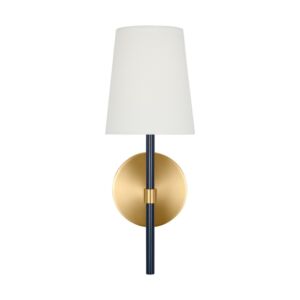 Monroe 1-Light Wall Sconce in Burnished Brass