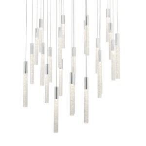 Magic LED Pendant in Polished Nickel by Modern Forms