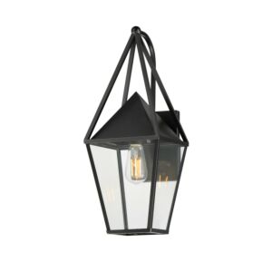 Bavaria  Outdoor Wall Sconce in Black by Maxim