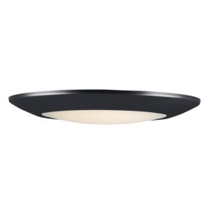 Diverse LED Flush Mount in Black by Maxim