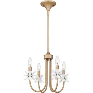 Remy  Chandelier in Bronze Gold by Quoizel