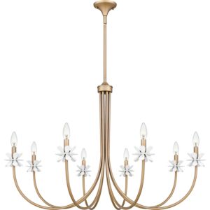 Remy  Chandelier in Bronze Gold by Quoizel