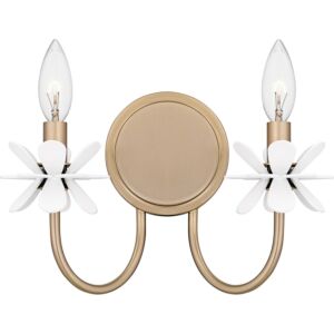 Remy  Wall Sconce in Bronze Gold by Quoizel