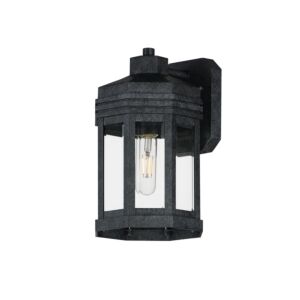 Wright  Outdoor Wall Lantern in Black Patina by Maxim