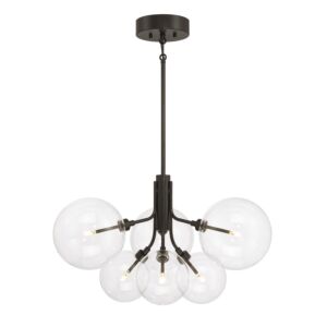 6-7 Light  Chandelier in Oil Rubbed Bronze