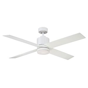 Dayton 52" Ceiling Fan in White by Meridian